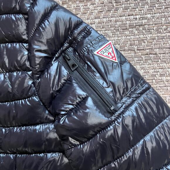 GUESS Mens Puffer Jacket Sz XL - Picture 3 of 6